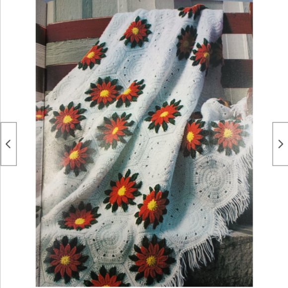 72 Patterns Knit Crochet McCalls Super Book Afghans Vol 2&6 Bedspreads Pillows - Picture 3 of 8